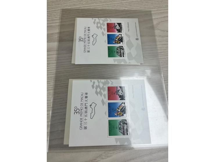 including Medicinal Plants, Butterflies, Grand Prix, Centenary of Macau Stamp and many others. With many duplicates. Mostly t
